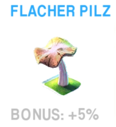 Flacher Pilz           